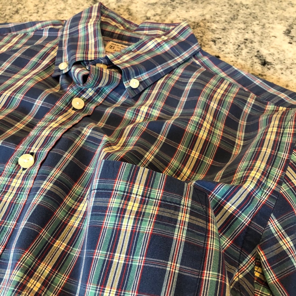 J. Crew Plaid Button Down Shirt - Picture 4 of 6